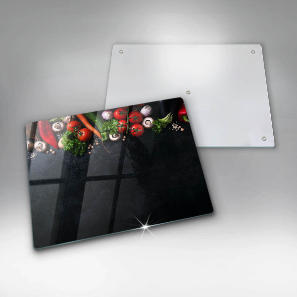 Tűzhelyvédő Színes zöldségek