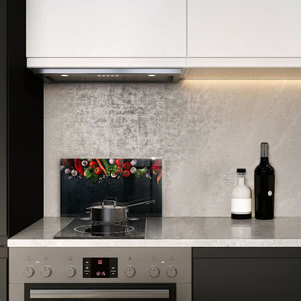 Tűzhelyvédő Színes zöldségek