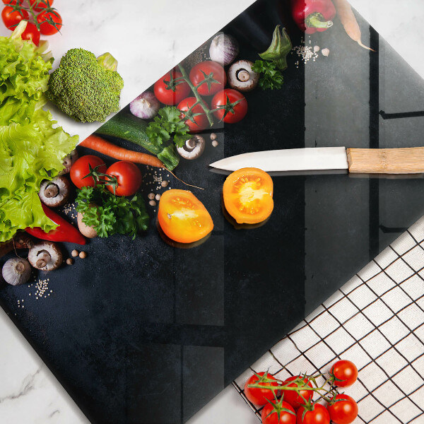 Tűzhelyvédő Színes zöldségek