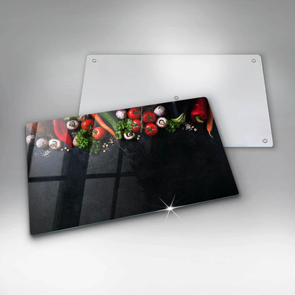 Tűzhelyvédő Színes zöldségek