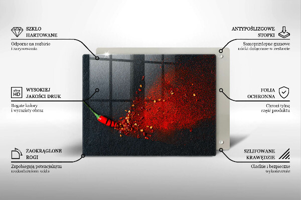 Tűzhelyvédő Csili paprika