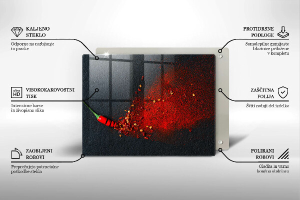 Tűzhelyvédő Csili paprika