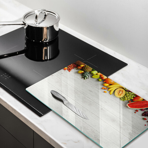 Tűzhelyvédő Gyümölcsök a deszkán