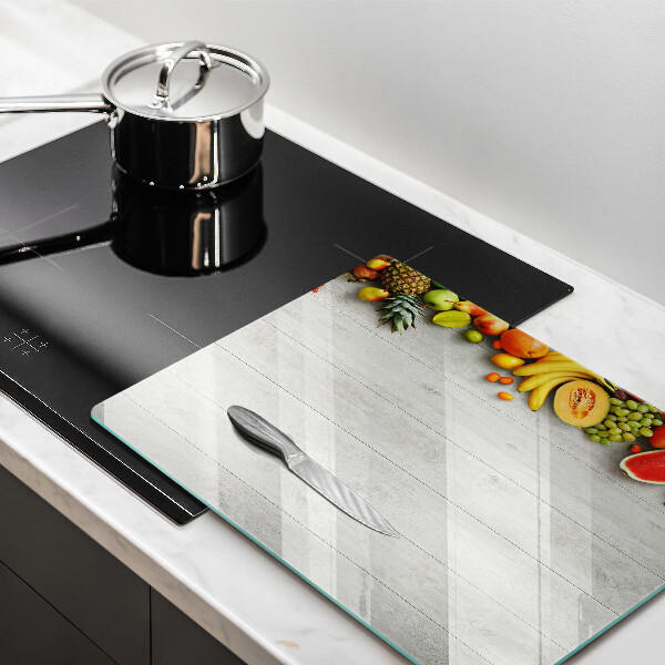 Tűzhelyvédő Gyümölcsök a deszkán