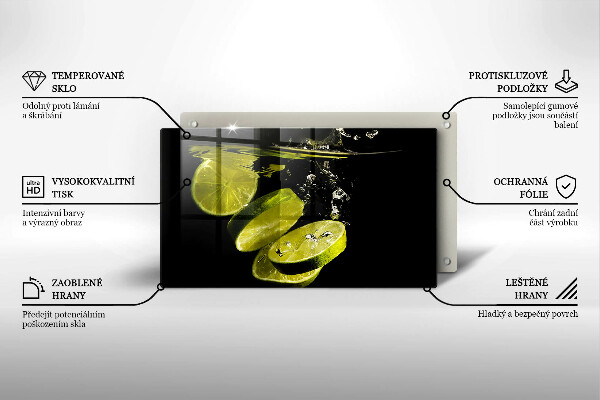 Tűzhelyvédő Lime vízben