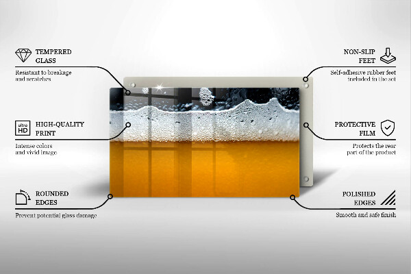 Tűzhelyvédő Igyál sörhabot