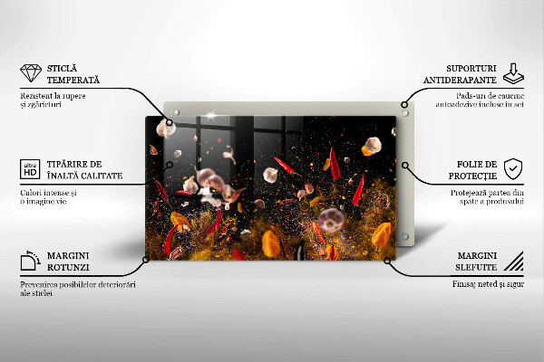 Tűzhelyvédő Forró fűszerek