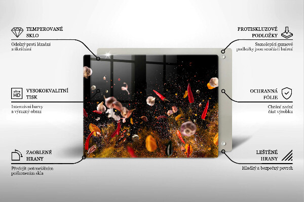 Tűzhelyvédő Forró fűszerek