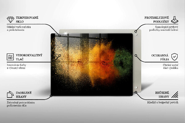 Tűzhelyvédő Színes fűszerek