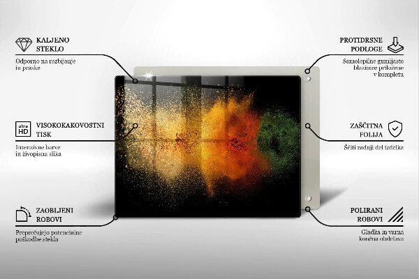 Tűzhelyvédő Színes fűszerek