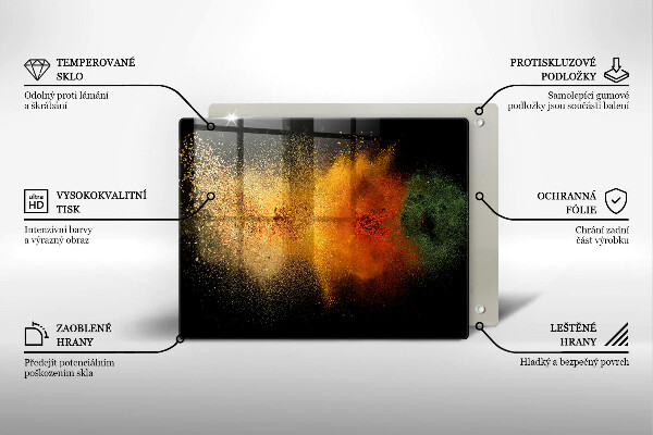 Tűzhelyvédő Színes fűszerek