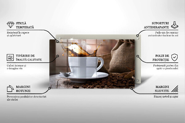 Tűzhelyvédő Csésze és kávébab