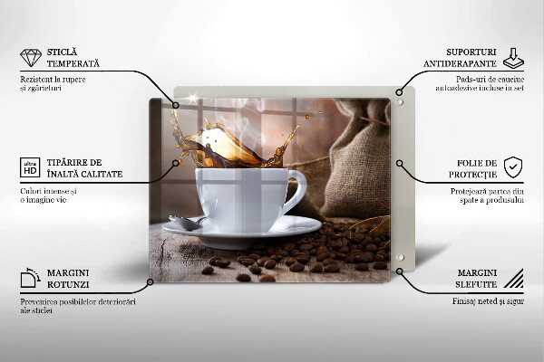 Tűzhelyvédő Csésze és kávébab