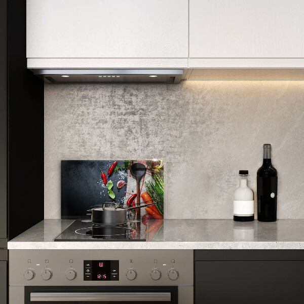 Tűzhelyvédő Konyhai étel