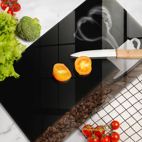 Tűzhelyvédő Kávéscsésze szív