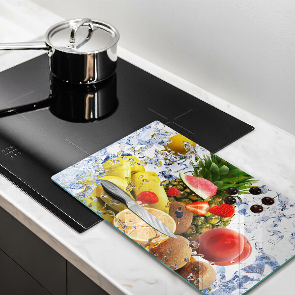 Tűzhelyvédő Lédús gyümölcs és víz