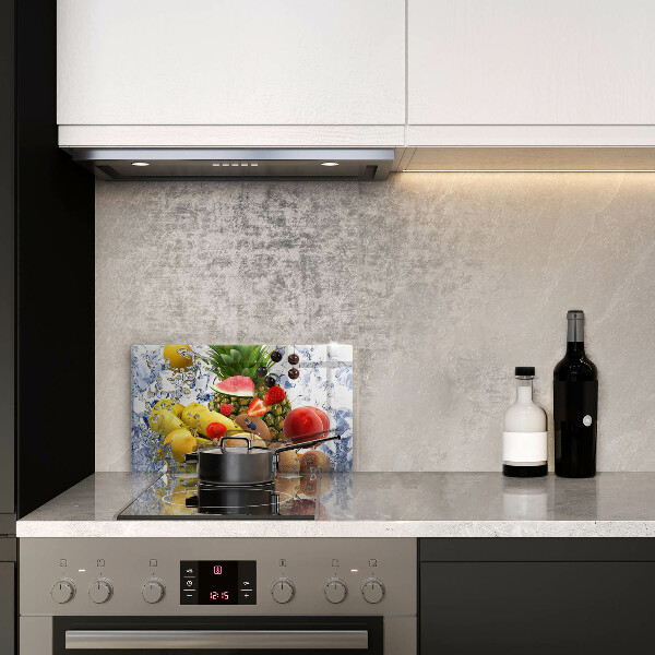 Tűzhelyvédő Lédús gyümölcs és víz