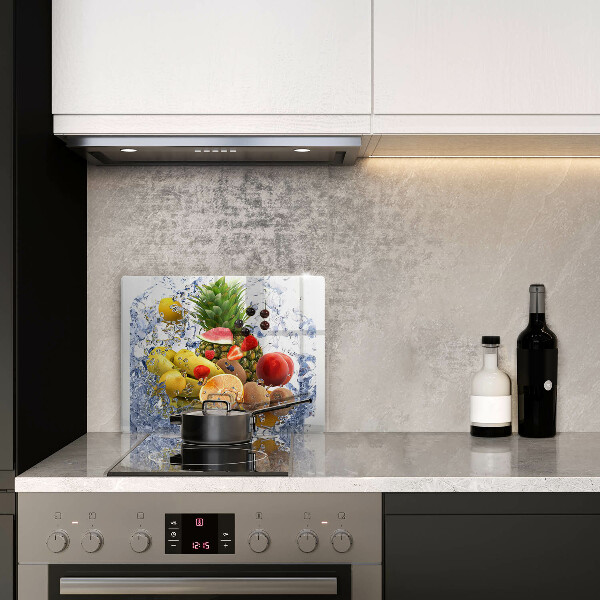 Tűzhelyvédő Lédús gyümölcs és víz