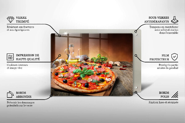 Tűzhelyvédő Olasz pizza