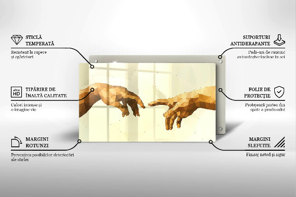 Tűzhelyvédő Ádám kezeinek teremtése