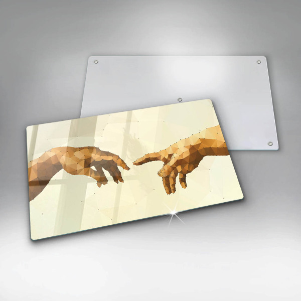 Tűzhelyvédő Ádám kezeinek teremtése