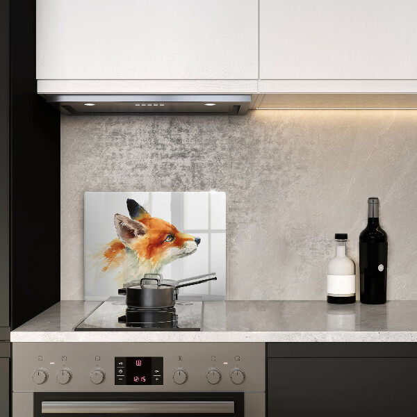 Tűzhelyvédő Festett róka