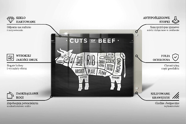 Tűzhelyvédő Tehénhús marhahús