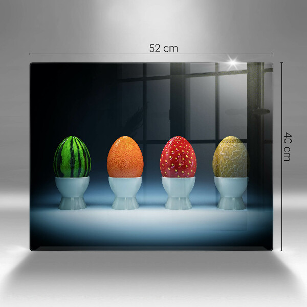 Tűzhelyvédő Absztrakt gyümölcs tojás