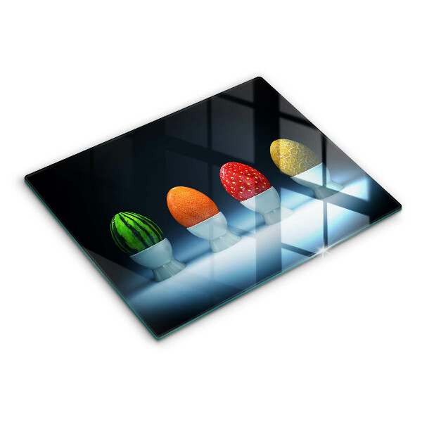 Tűzhelyvédő Absztrakt gyümölcs tojás