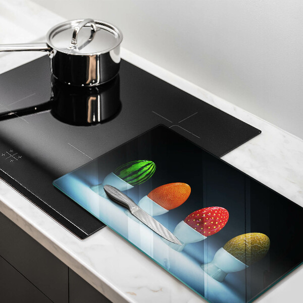 Tűzhelyvédő Absztrakt gyümölcs tojás