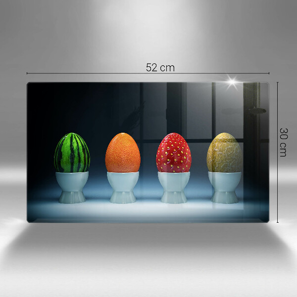 Tűzhelyvédő Absztrakt gyümölcs tojás