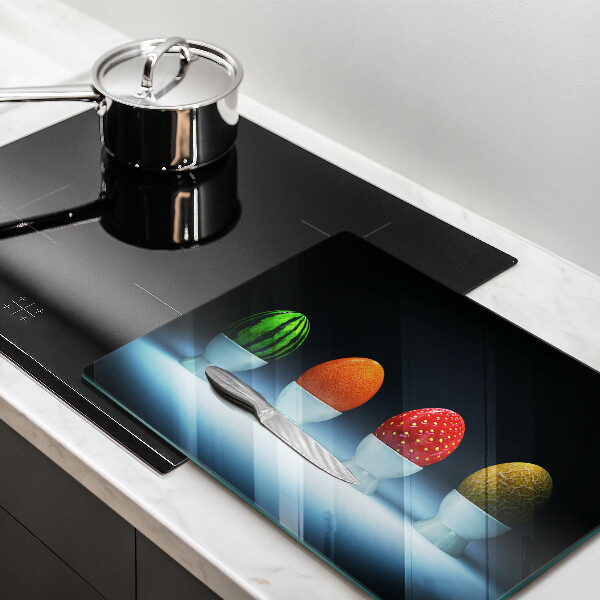 Tűzhelyvédő Absztrakt gyümölcs tojás