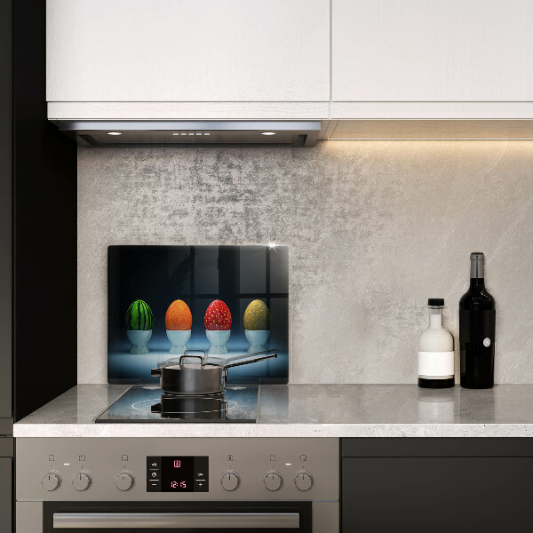 Tűzhelyvédő Absztrakt gyümölcs tojás