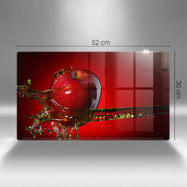 Tűzhelyvédő Alma gyümölcs vízben