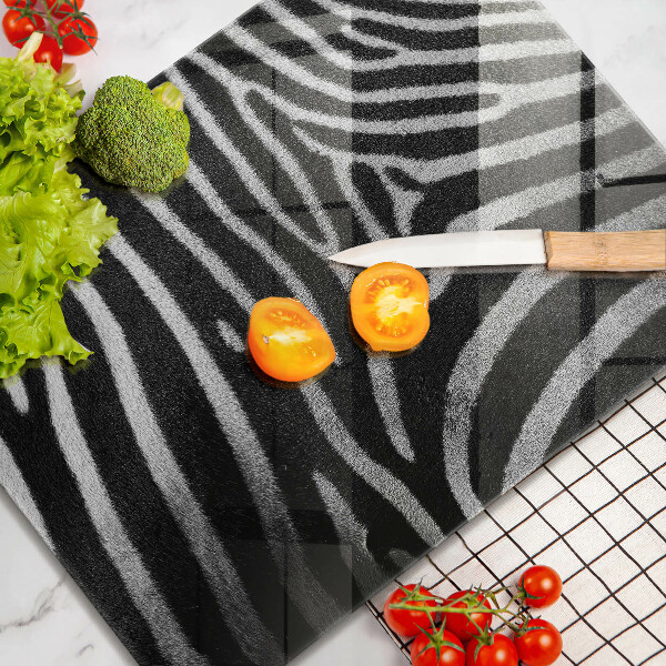 Tűzhelyvédő Zebra csíkok