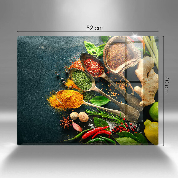 Tűzhelyvédő Konyhai fűszerek kanál