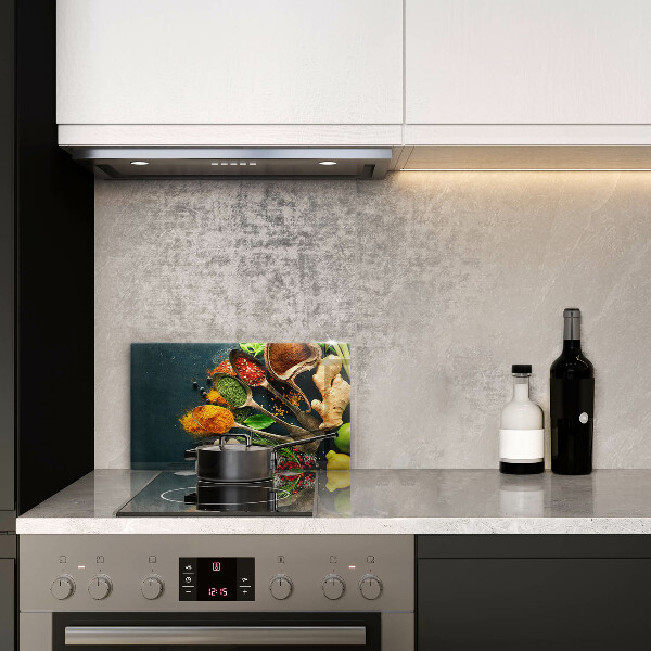 Tűzhelyvédő Konyhai fűszerek kanál