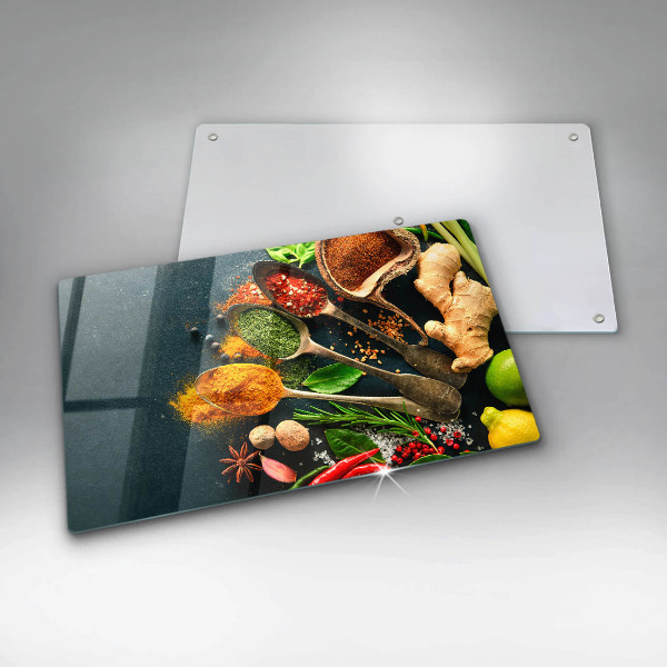 Tűzhelyvédő Konyhai fűszerek kanál