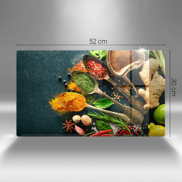 Tűzhelyvédő Konyhai fűszerek kanál