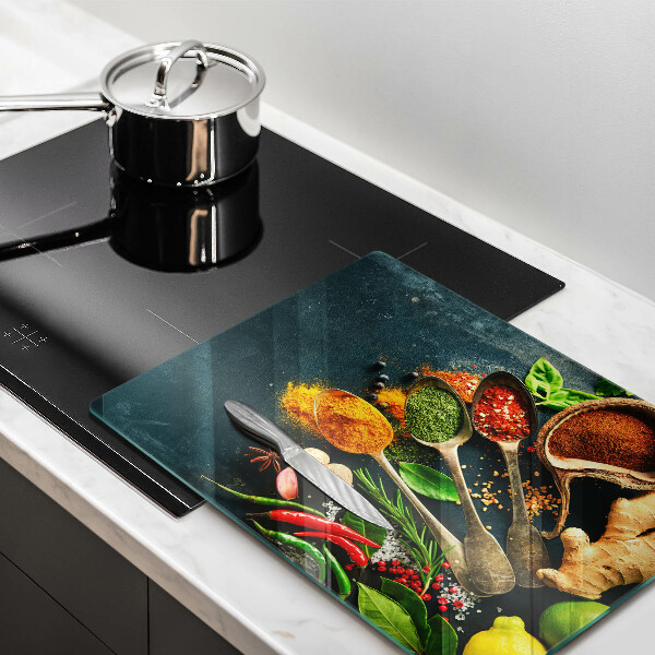 Tűzhelyvédő Konyhai fűszerek kanál