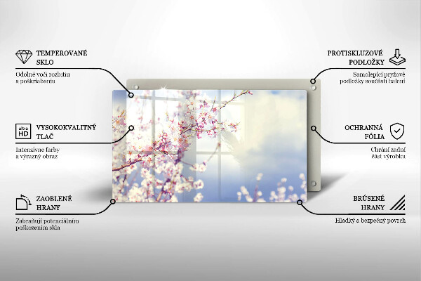 Tűzhelyvédő Virágzó fa