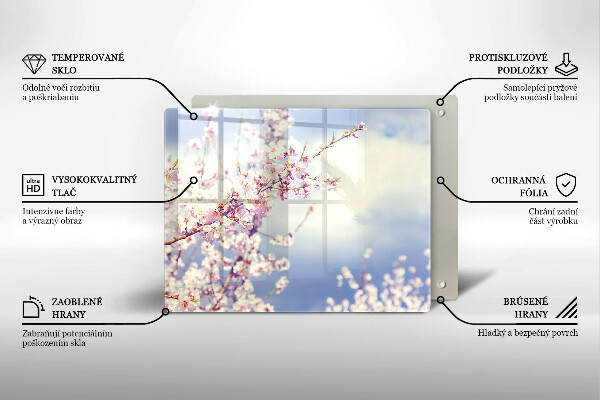 Tűzhelyvédő Virágzó fa