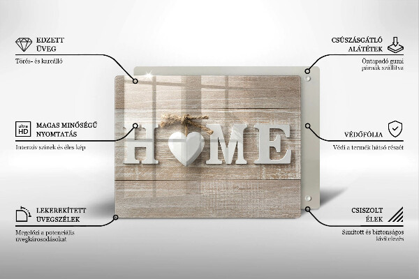 Tűzhelyvédő Home