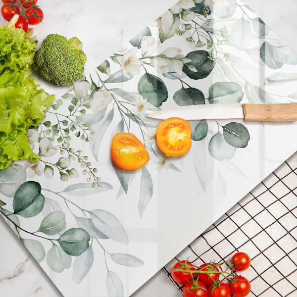 Tűzhelyvédő Akvarell növények