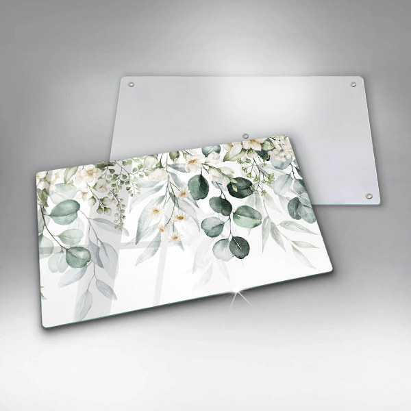 Tűzhelyvédő Akvarell növények