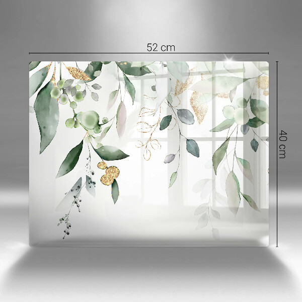 Tűzhelyvédő Akvarell levelek