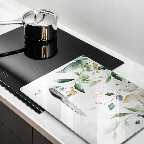 Tűzhelyvédő Akvarell levelek