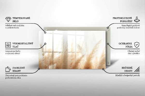 Tűzhelyvédő Pampa fű