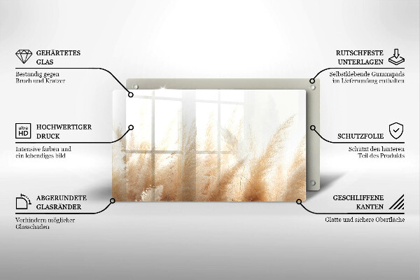 Tűzhelyvédő Pampa fű