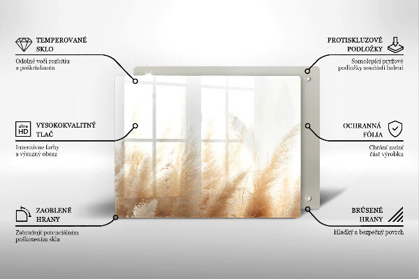 Tűzhelyvédő Pampa fű